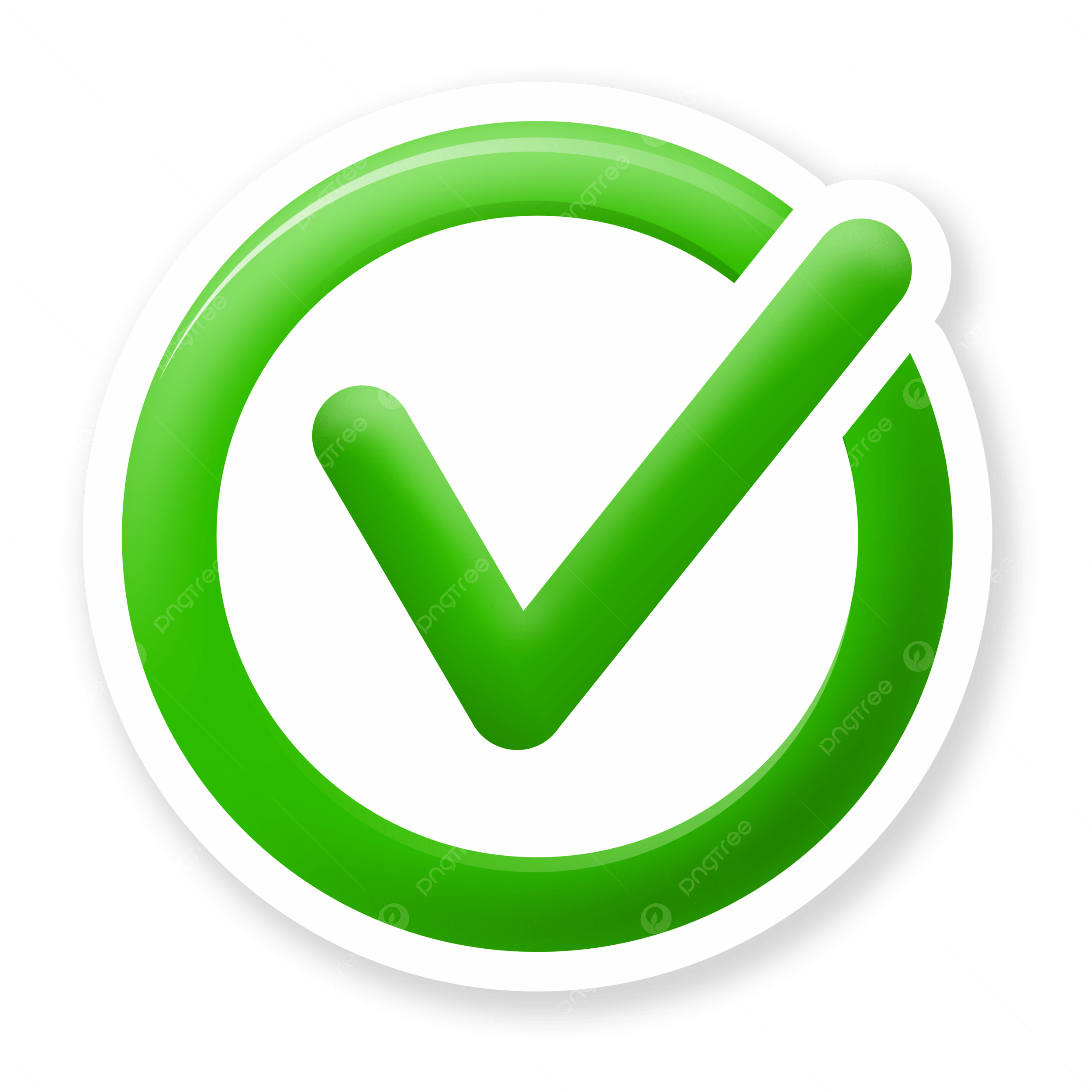 pngtree green check mark icon png image 20723207